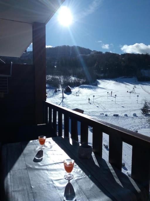 Appart Tres Ensoleille 5-6 Pers Au Pied Des Pistes 앤셀 외부 사진